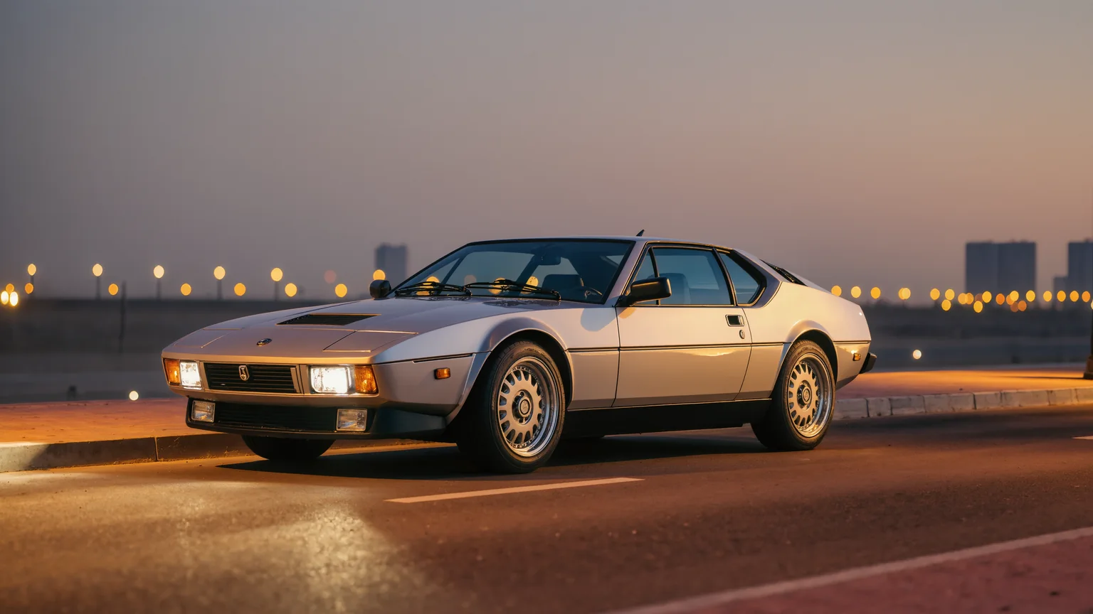 Sportliches Fahrzeug der späten 1980er-Jahre in gepflegtem Zustand